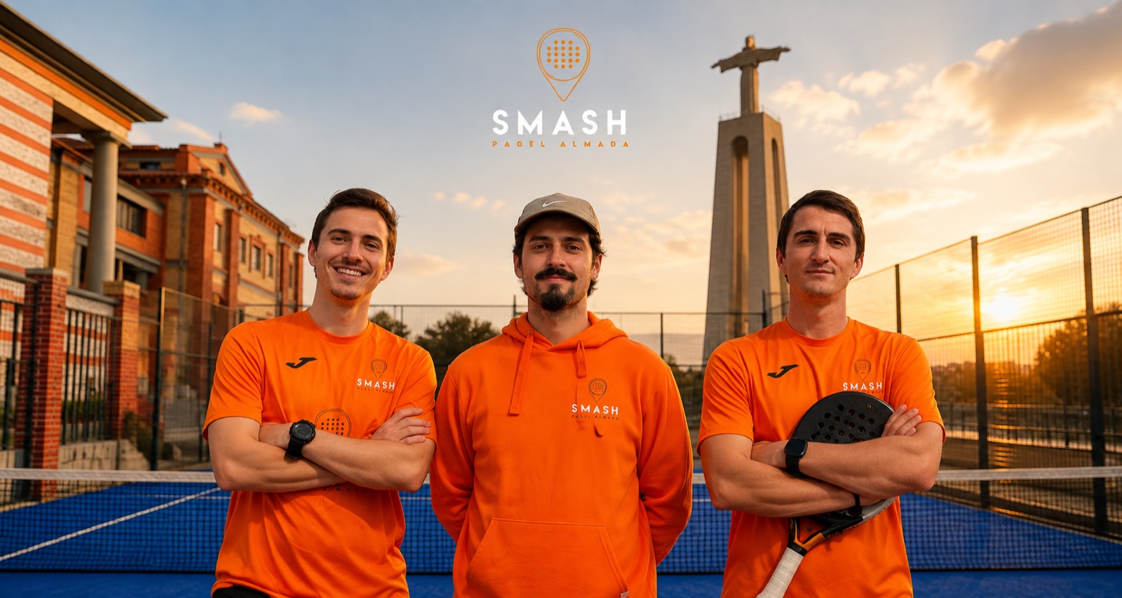 A padel match